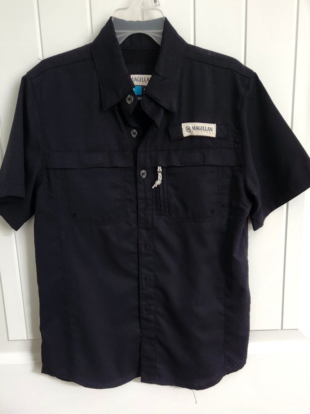 Boys XS Magellan Outdoors Fishing short sleeve shirt